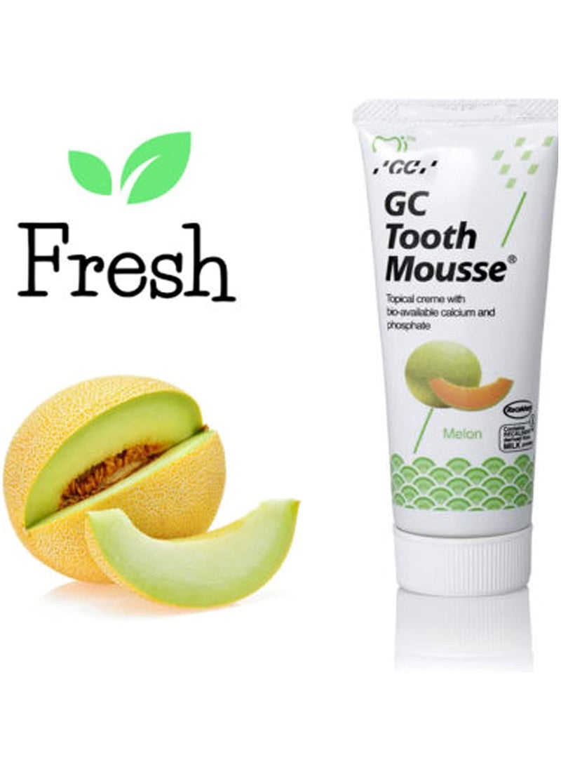 Tooth Mousse Strawberry & Melon Toothpaste Combo (Pack of 2 x 40g)
