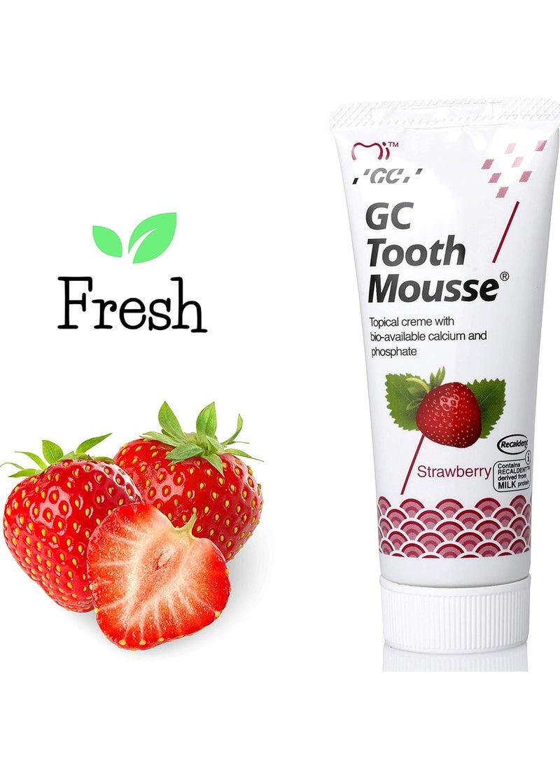 Tooth Mousse Strawberry & Melon Toothpaste Combo (Pack of 2 x 40g)