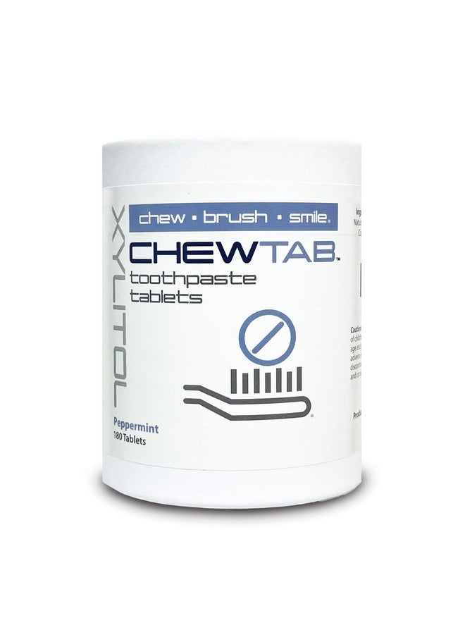 Chewtab Toothpaste Tablets Peppermint Refill