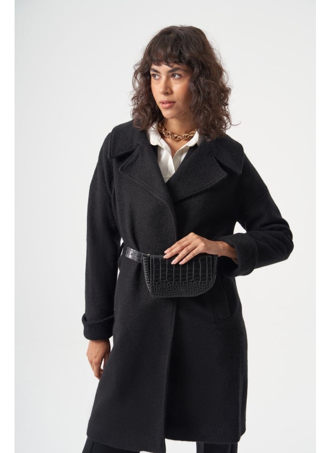 Coat With Bag