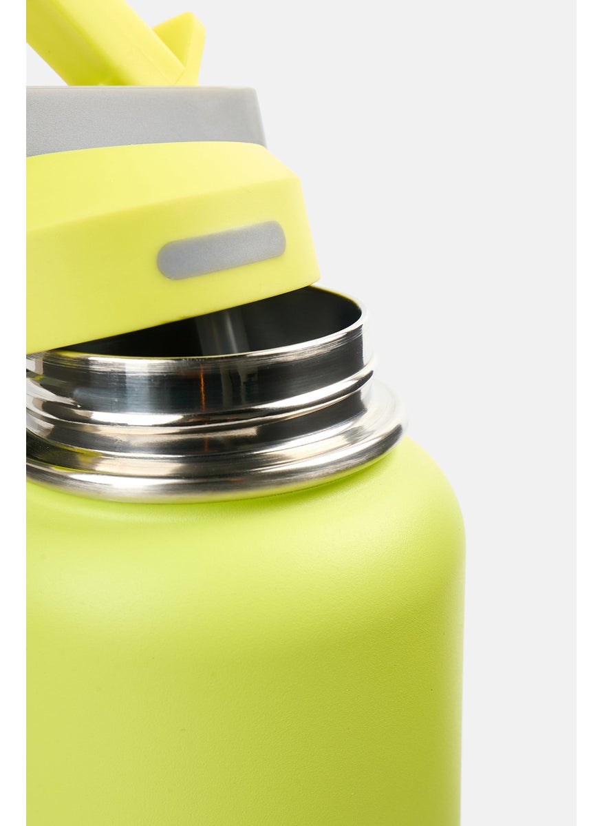 Stainless Steel Water Bottle With Straw 1,2 L, Lime