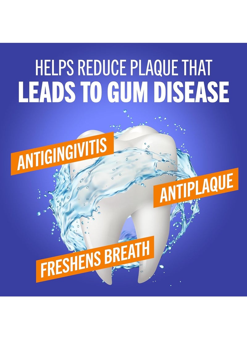 TheraBreath Healthy Gums Periodontist Formulated 24-Hour Oral Rinse with CPC, Clean Mint
