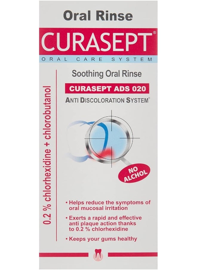 Curasept ADS 020 Soothing Mouth Wash 200ml