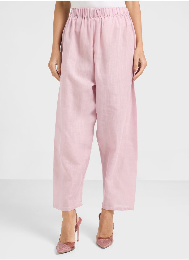 Button Down Blouse & Pants Set