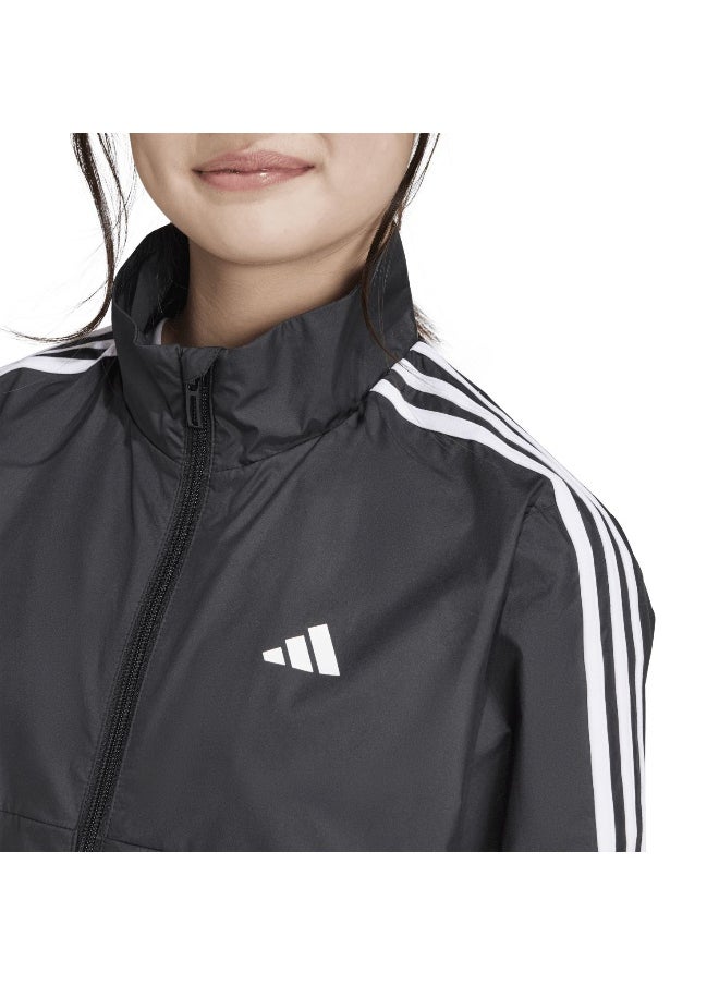 adidas Jg Tr-Es 3S Jk Black Training Jackets 5-6Y