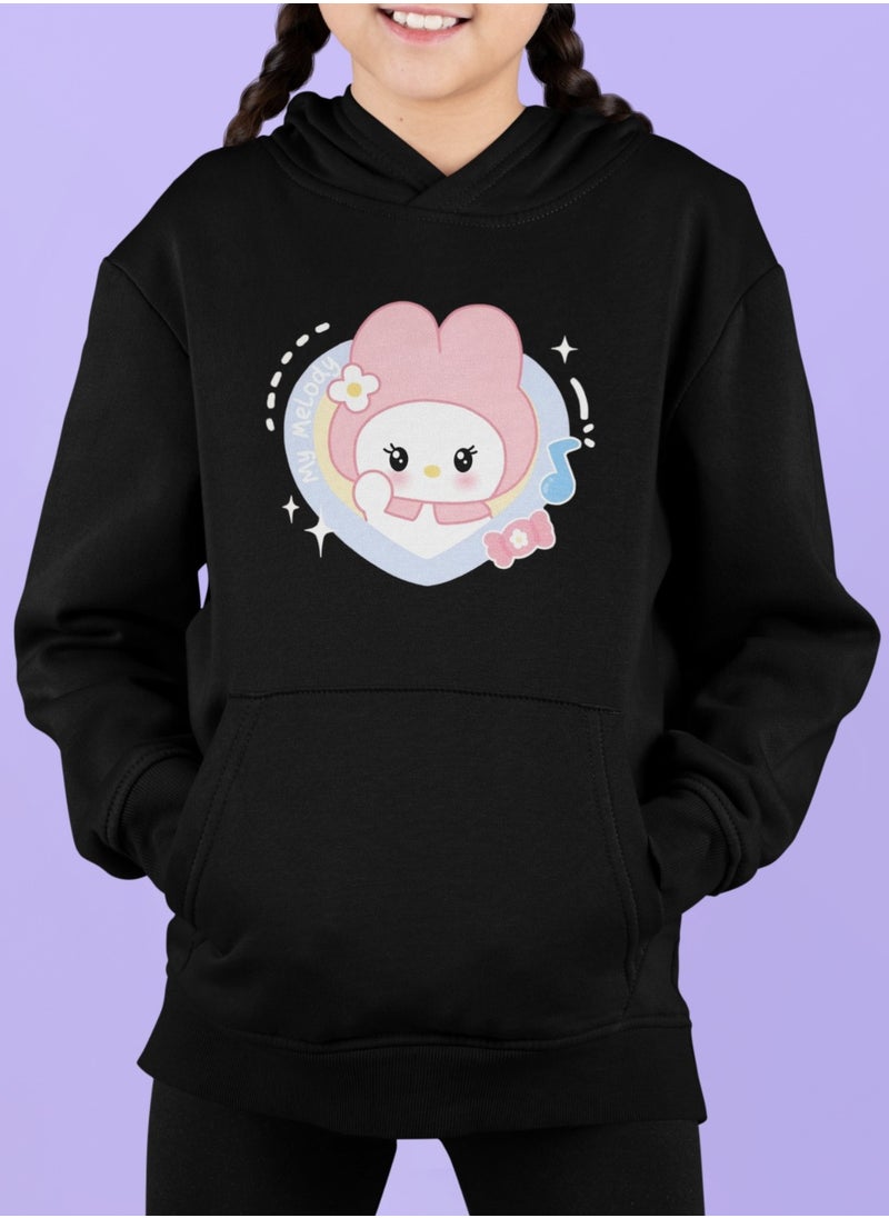 My Melody Heart Hoodie Kids