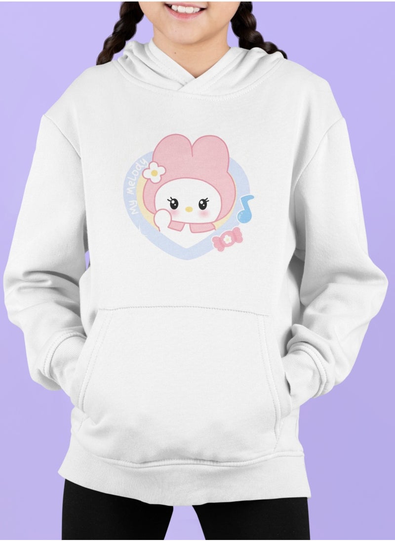 My Melody Heart Hoodie Kids