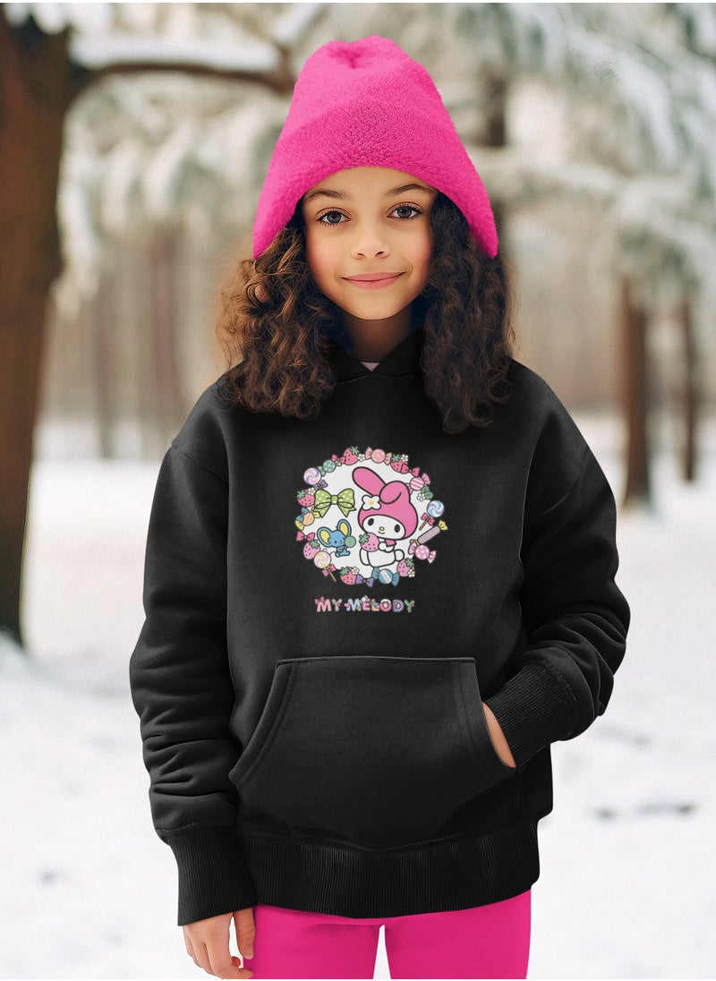 My Melody Sweets Design Hoodie Kids