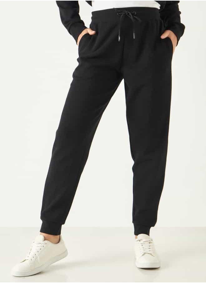 Kappa Drawstring Closure Joggers with Pockets