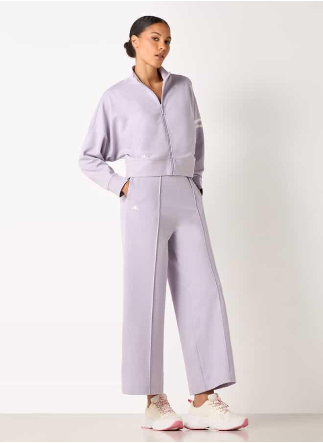 Kappa Logo Print Track Pants with Pockets