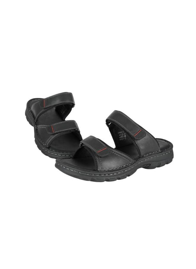 008-3624 Barjeel Uno Mens Casual Sandals 0494-1 Black