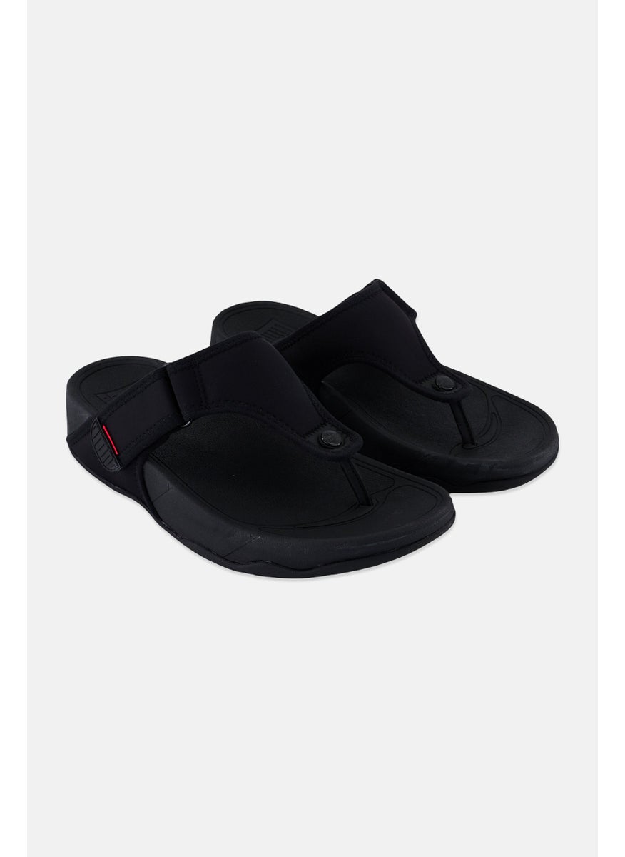 Men Trakk II Toe-Post Slip On Sandals, Black