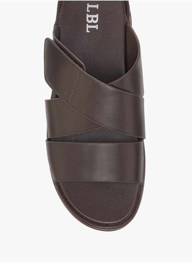 Mens Solid Slip-On Arabic Sandals Ramadan Collection