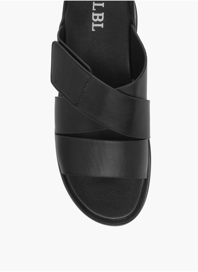 Mens Solid Slip-On Arabic Sandals Ramadan Collection