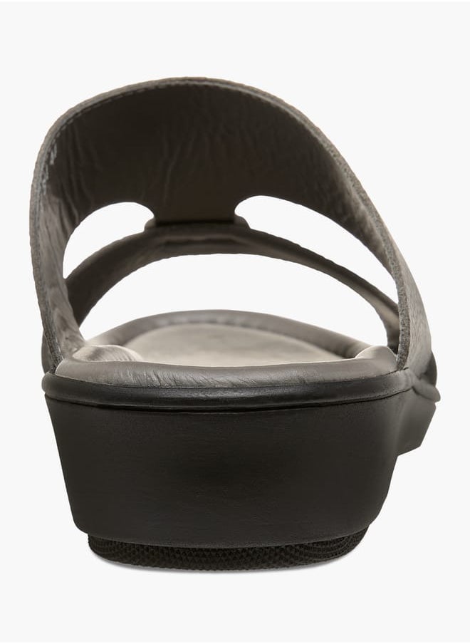 Men Textured Slip-On Arabic Sandals Ramadan Collection