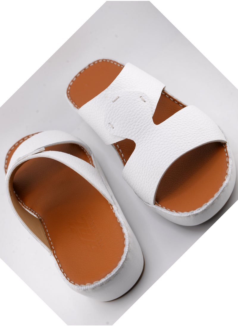 Premium Handmade Arabic Sandal | Pure Leather & PU Sole | Authentic Craftsmanship