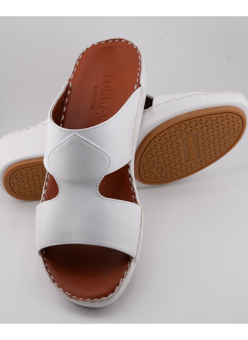 Classy  Arabic Mixed Leather Sandal