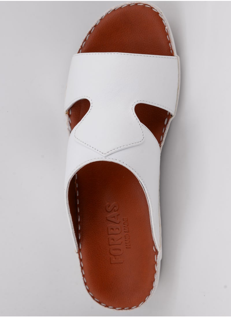Classy  Arabic Mixed Leather Sandal