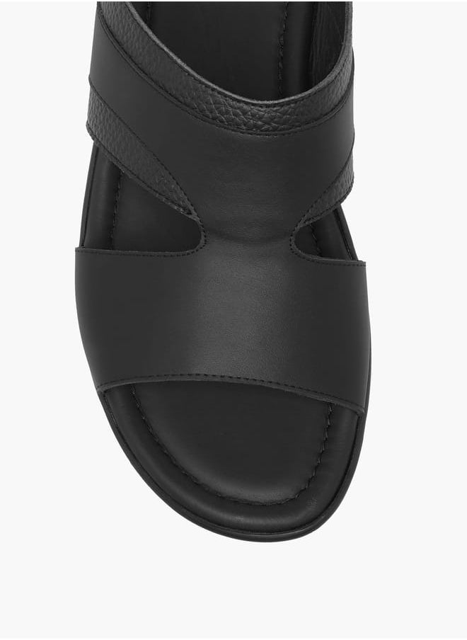Men's Textured Slip-On Arabic Sandals Ramadan Collection