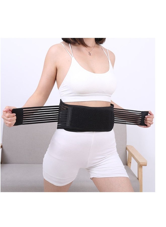 Protection Belt for Pain Relief of Back/Lumbar/Waist, Adjustable Lumbar Support Belt, Air Mesh Waist Wrap for Injury, Herniated Disc, Sciatica, Scoliosis and More