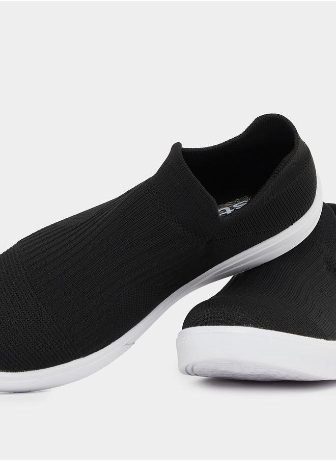 Textured Slip On Shoes