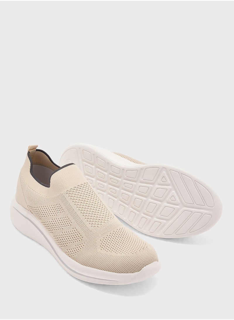 Casual Knitted Slip Ons