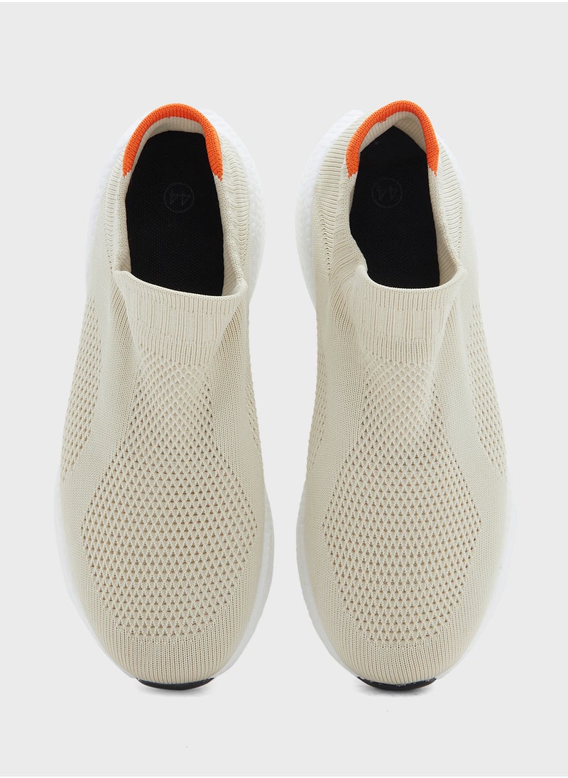 Comfort Knitted Slip Ons