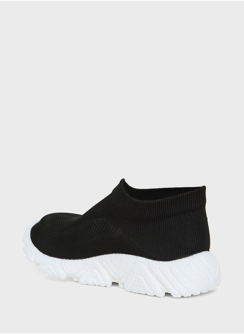 Casual Knitted Slip Ons