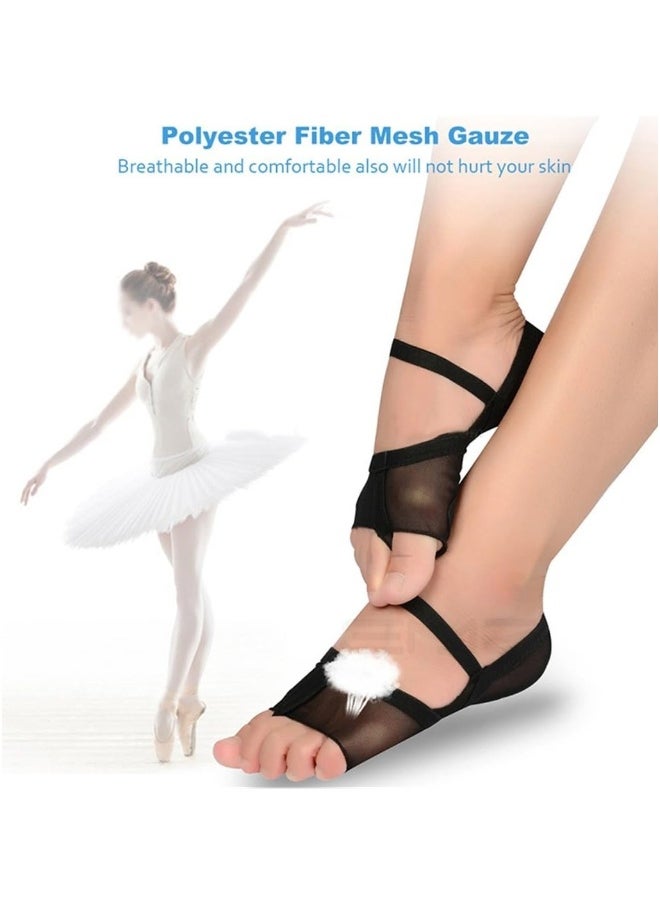 Dance Foot Undies Dance Foot Thongs Anti-Slip Ballet Dance Pointe Shoe Socks Protector Cushion Professional Thong Toe Paws Grip Shoes Pads Women Lyrical Shoes Relief Foot Pain L