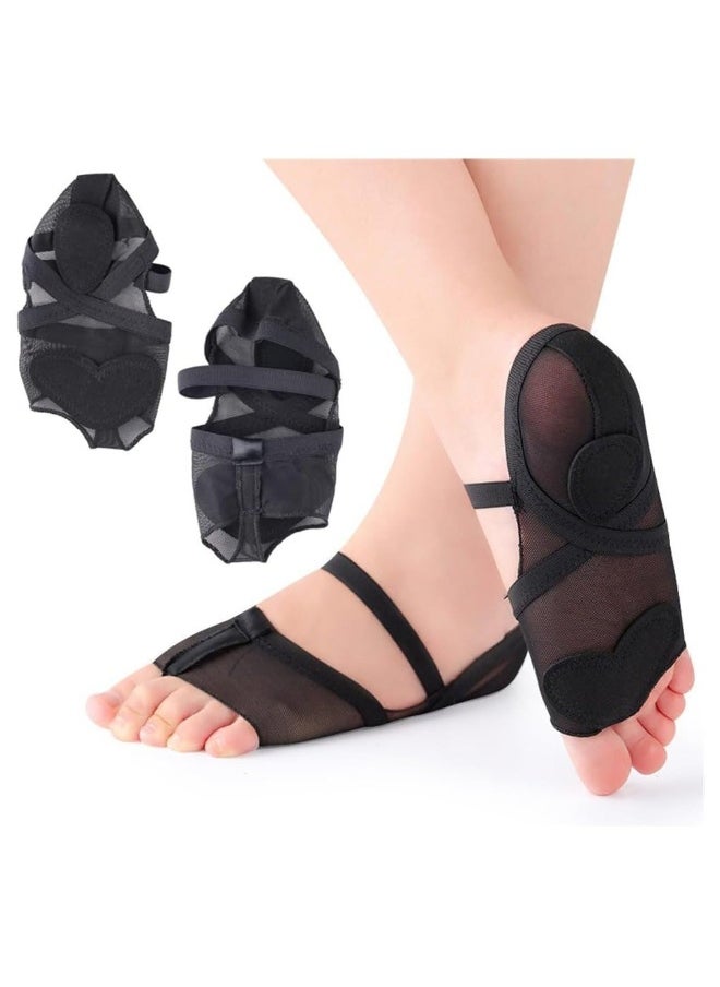 Dance Foot Undies Dance Foot Thongs Anti-Slip Ballet Dance Pointe Shoe Socks Protector Cushion Professional Thong Toe Paws Grip Shoes Pads Women Lyrical Shoes Relief Foot Pain L