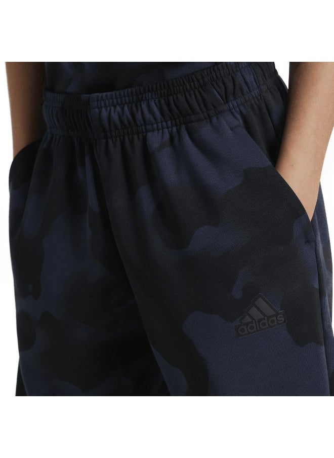adidas J Fi Aop Pt Black Training Pants 7-8Y
