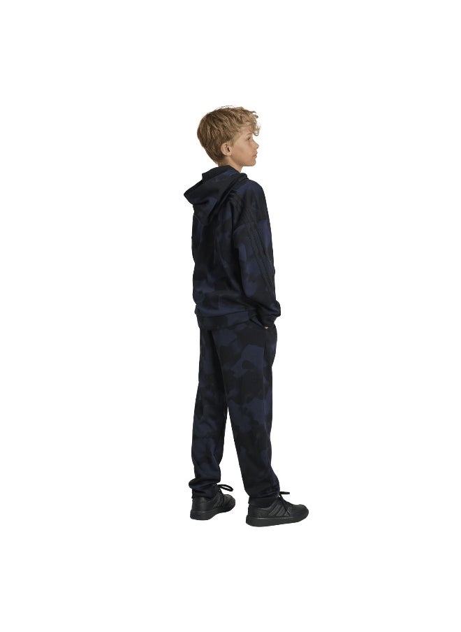 adidas J Fi Aop Pt Black Training Pants 7-8Y
