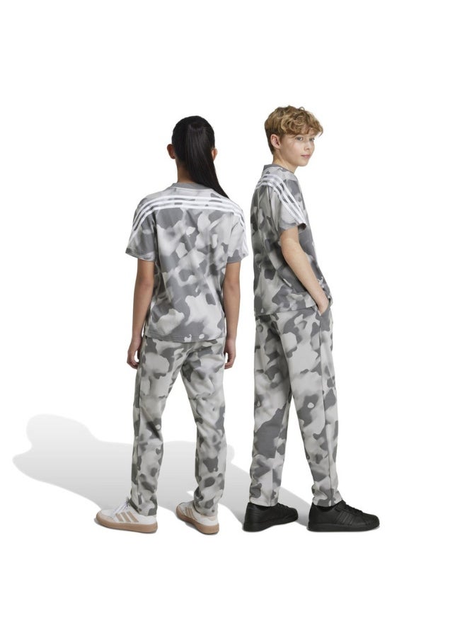 adidas J Fi Aop Pt Grey Training Pants 7-8Y
