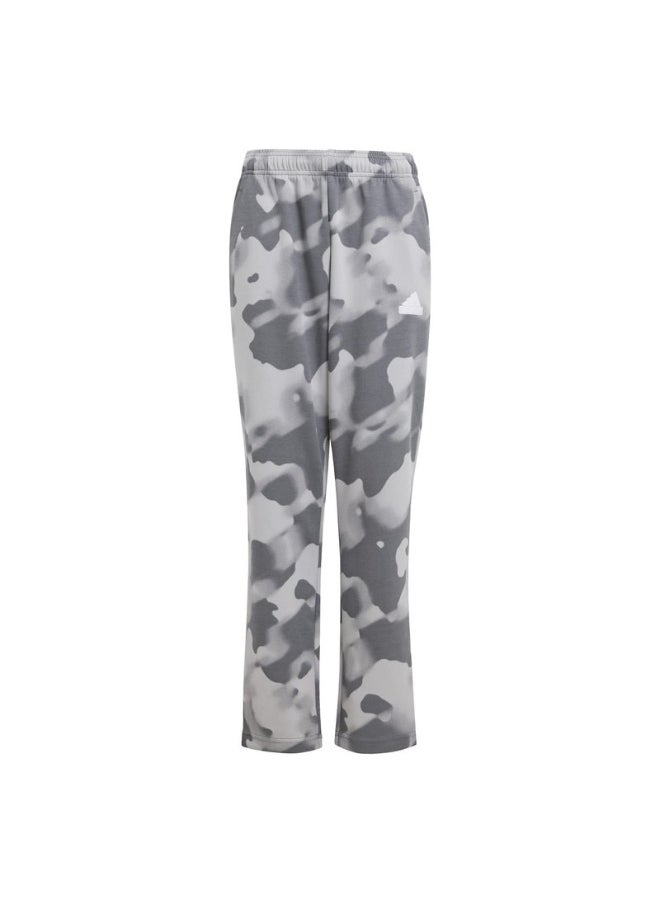 adidas J Fi Aop Pt Grey Training Pants 7-8Y