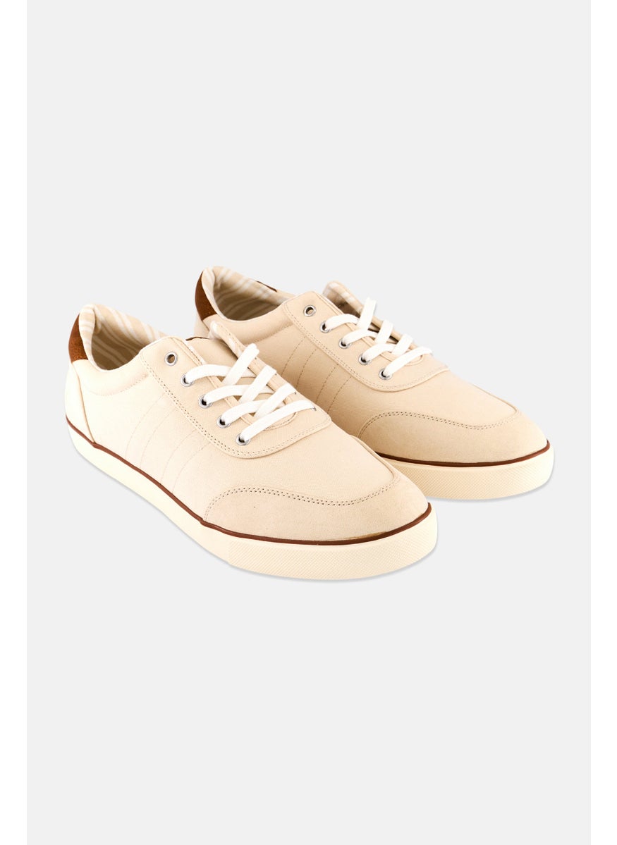 Men Cameron Lace Up Casual Shoes, Beige