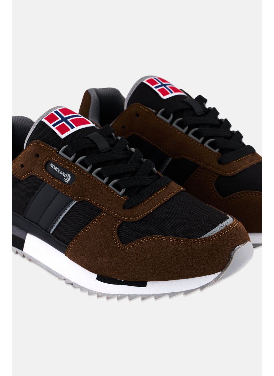 Men Lace Up Outdoor Causal Shoes, Brown