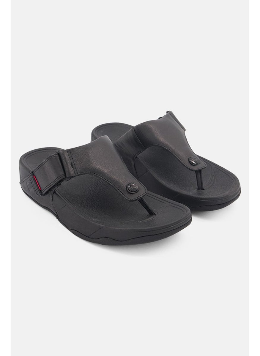 Men Trakk II Toe Thong Sandals, Black
