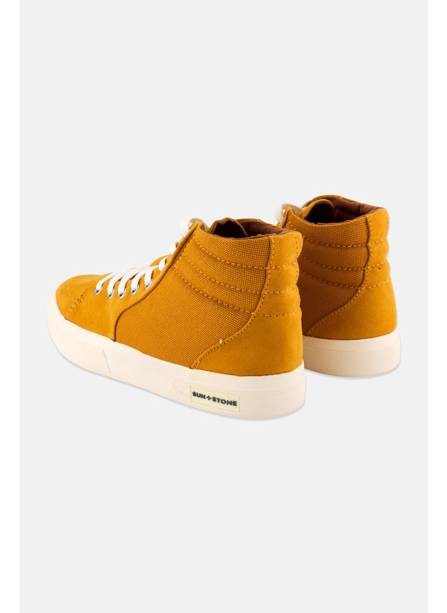 Men Jett Medium High Cut Casual Shoes, Mustard