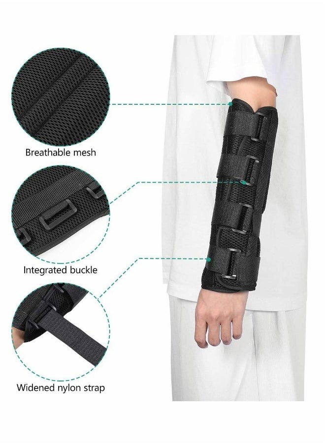 Arm Splint Support Elbow Fracture Immobilizer Protector for Cubital Tunnel Ulnar Nerve Injuries Night Stabilizer Support Sleeve Fixing Brace of Elbow Joint Arm Splint (M)