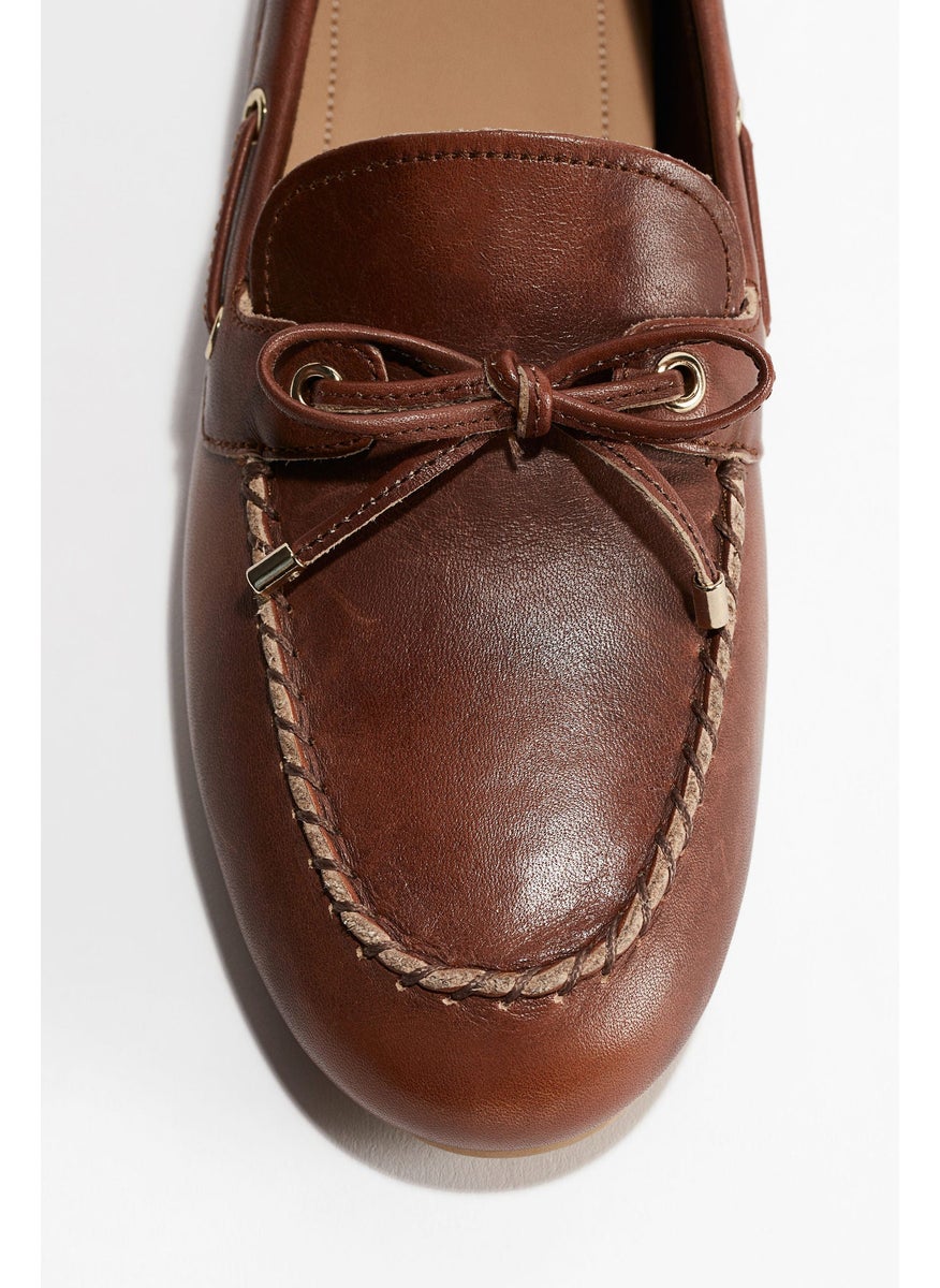 Leather Driving Loafers