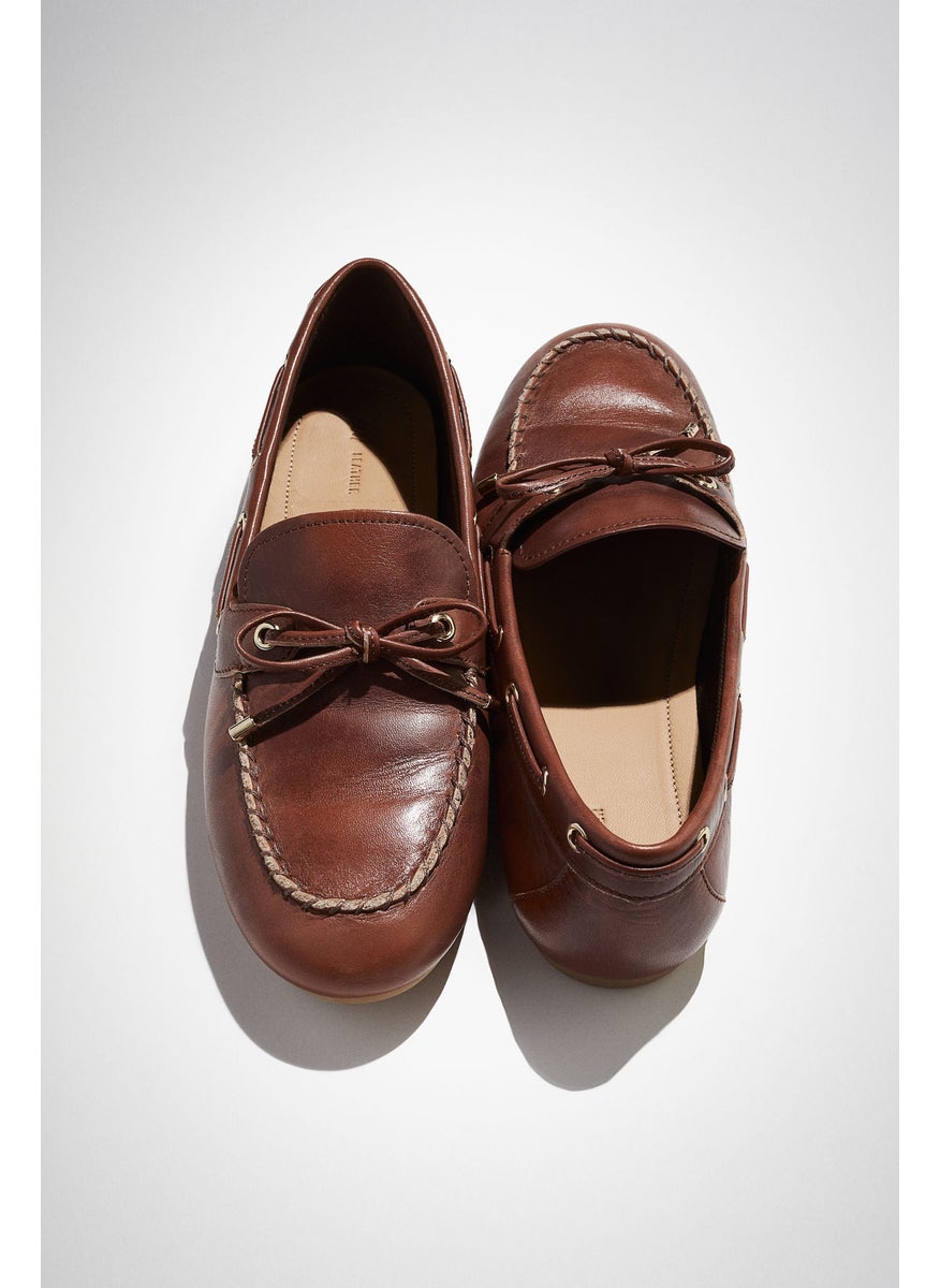 Leather Driving Loafers