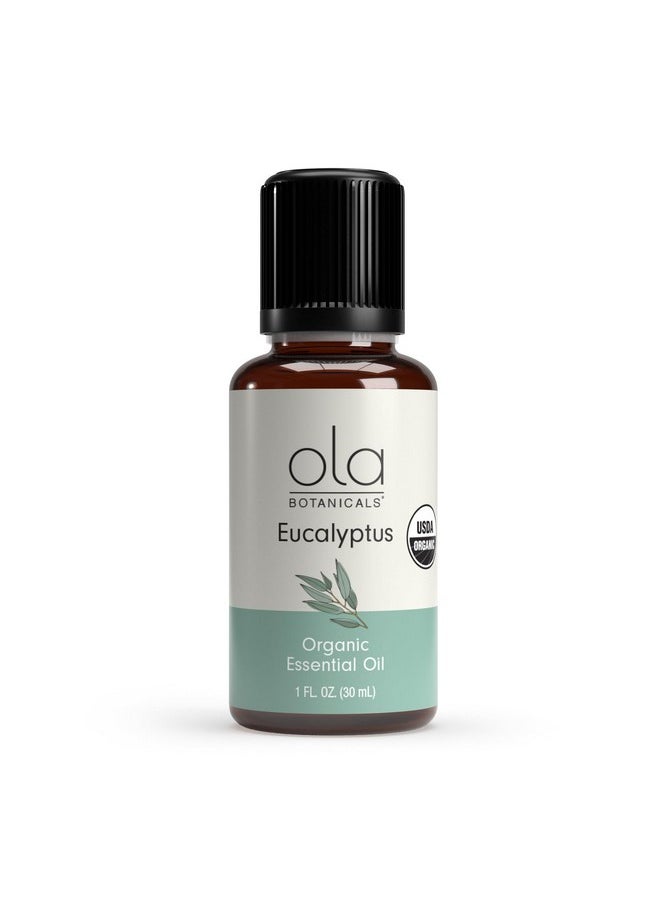 Als Organic Eucalyptus Essential Oil (1 Fl. Oz.), Refreshing And Soothing, Certified Usda Organic, Dr. Mercola