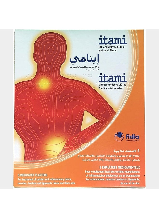 Itami Medicated Plasters (10 x 14cm) 5's