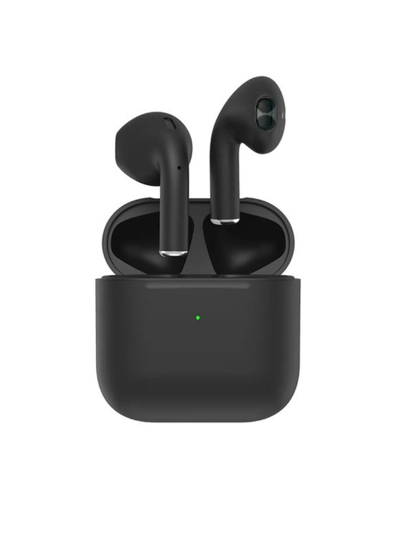 Air-1 Mini Wireless Bluetooth Earbuds Apple & Android Compatibility Built-in Microphone True Wireless Earbuds in-Ear Bluetooth Headphones Earphones Auto Power On/Off Touch Control Super Clear Mic Black