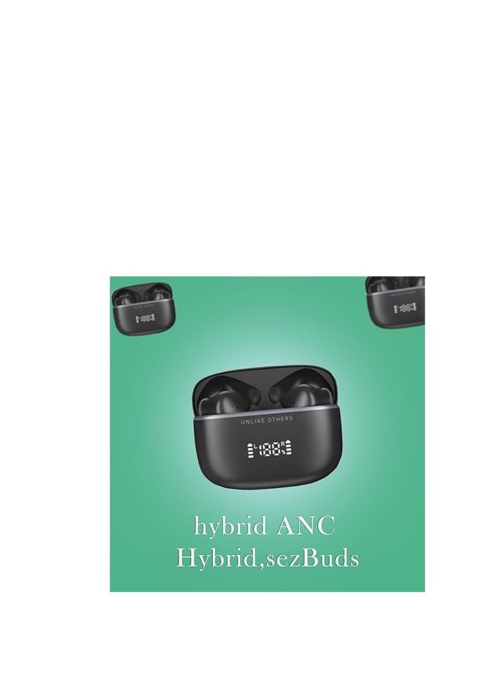 LYCKA HYBRID ANC Hybrid'sezBuds | 40dB Premium Hybrid Active Noise Cancelling