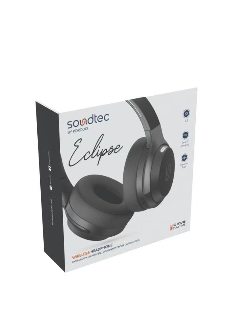 Eclipse Wireless Over-Ear Headphone - Black
