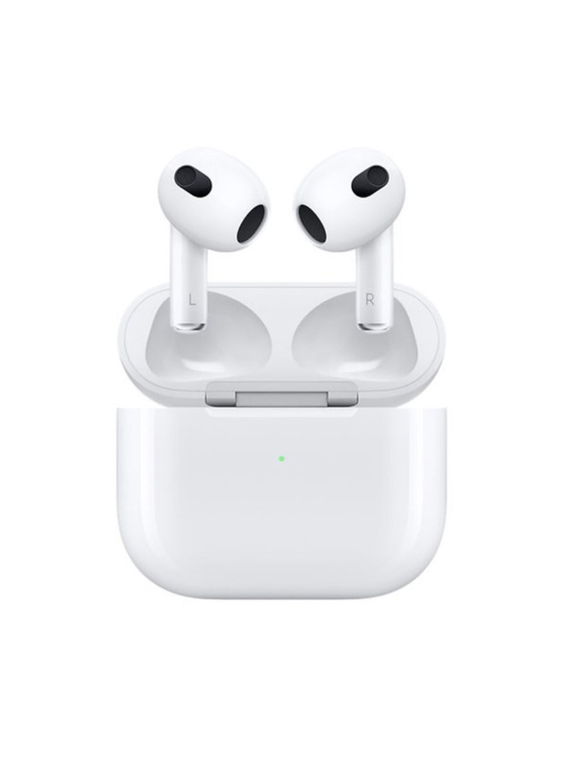 Air-4 Wireless Bluetooth Earbuds Apple & Android Compatibility Built-in Microphone True Wireless Earbuds in-Ear Bluetooth Headphones Earphones Auto Power On/Off Touch Control White