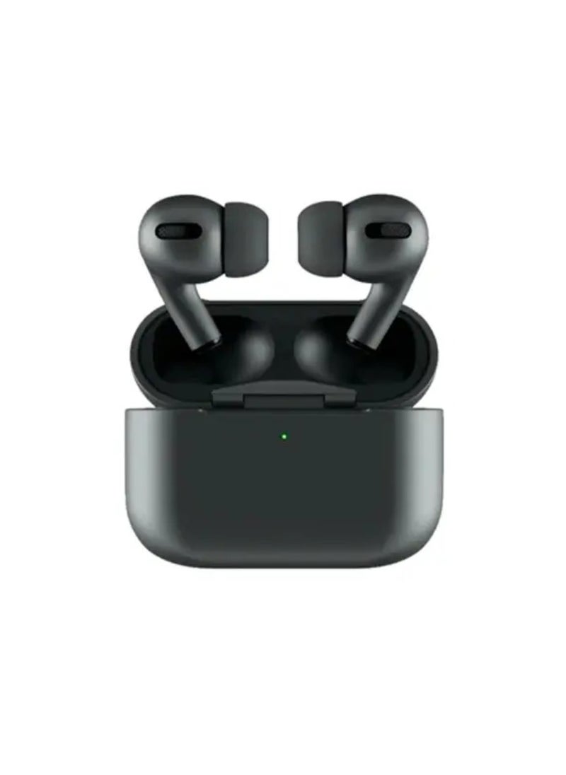 Air-3 Wireless Bluetooth Earbuds Apple & Android Compatibility Built-in Microphone True Wireless Earbuds in-Ear Bluetooth Headphones Earphones Auto Power On/Off Touch Control With Case Noise Cancelling Black