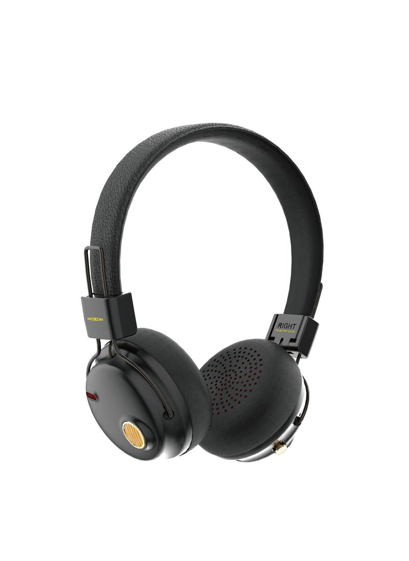 MX-WL89 Wireless On-Ear Headphones - Pure Bass - 5.3 Wireless - 37.5H Music Time - Speed Charge - Fast Usb Type-C - Foldable Hi-Fi Audio