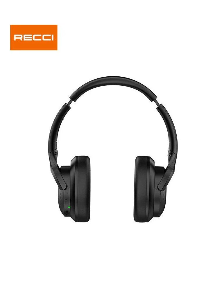 BARON SERIES Bluetooth Headsets with ANC 40dB Noise Cancellation, Hi-Fi Sound, Foldable & Lightweight Design, 300mAh Battery, V5.3 Bluetooth Technology – Perfect for Immersive Listening, Calls, and Sports